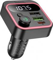 FM-модулятор Hoco E85 (черный)