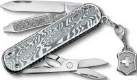 Мультитул Victorinox Classic Brilliant Damast 0.6221.34 (серебристый)