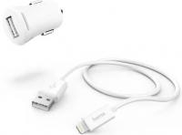 Автомобильное зарядное Hama H-183266 (белый)