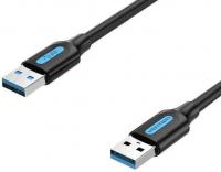 Кабель Vention COJBH USB Type-A - USB Type-A (2 м, черный)