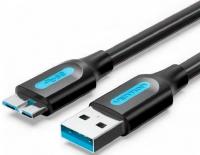 Кабель Vention CQABD USB Type-C - microUSB Type-B (0.5 м, черный)