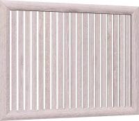 Декоративный экран Стильный дом Реечный 120х60см (ясень светлый)