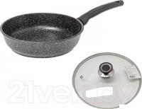 Сковорода Victoria Гранит АЛА 240 G0024 (с крышкой)