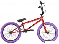 Велосипед Stark Madness BMX 5 Cr-Mo 2025 (красный/черный/фиолетовый)