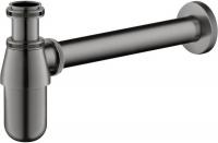 Сифон Aquatek AQ6014BGM (черный хром)