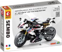 Конструктор Sembo Block Мото-лед 169451
