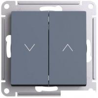 Выключатель для жалюзи Systeme Electric AtlasDesign ATN000719 (грифель)