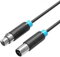Кабель Vention BBFBL XLR - XLR (10 м, черный)