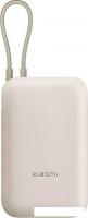 Внешний аккумулятор Xiaomi Power Bank P15ZM 10000mAh (бежевый, международная версия)