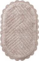 Коврик для ванной Sofi De MarkO Emma Кружевной 60x100 КВ-ЭМ-7-60х100 (серый/лиловый)