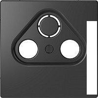 Накладка для розетки Schneider Electric Merten MTN4123-6034 (антрацит)