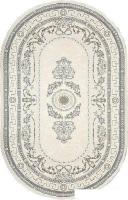 Ковер для жилой комнаты Bossan Rome 1754A-KGRI-BEJ-OVAL 120x170