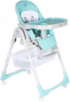 Высокий стульчик Sweet Baby City (блестящий/синий)