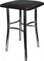 Табурет ВВР Квадрат (экокожа шоколад)