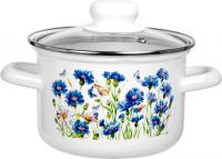 Кастрюля Лысьвенские эмали Васильки С-1608САП2/4ЭК
