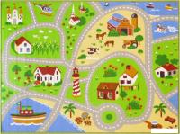 Ковер для детской SunStep Track 100х133 37-995