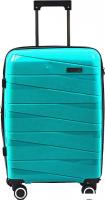 Чемодан-спиннер Pride РР-201 (S, бирюзовый)