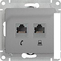 Розетка компьютерная Systeme Electric Glossa GSL000385