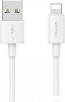 Кабель Usams US-SJ709 USB Type-A - Lightning (1 м, белый)