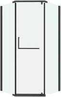 Душевой уголок Grossman Pragma 90x90x195 302.K33.03.9090.42.00 (графит сатин/прозрачное стекло)