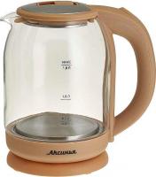Электрический чайник Аксинья КС-1018 (бежевый)