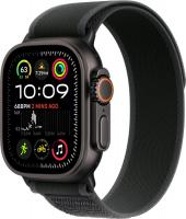 Умные часы Apple Watch Ultra 2 LTE 49 мм (титановый корпус, черный/черный, нейлоновый ремешок S/M)