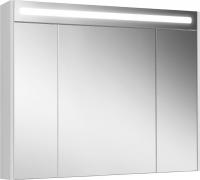 Belux Шкаф с зеркалом Бристоль ВШ 100 (1, белый глянцевый)