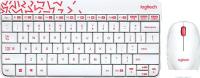 Офисный набор Logitech MK240 Nano 920-008160 (белый)
