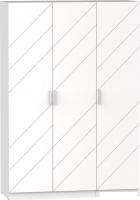 Шкаф распашной Интермебель Марсель-3 МР 01-03-MN (белый софт)