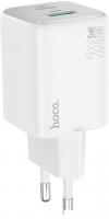 Сетевое зарядное Hoco N41 (белый)