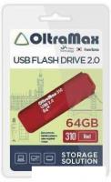 USB Flash OltraMax 310 64GB (красный)