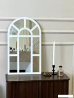 Зеркало eMZe 45x77 UV.ARC.WIND.45.77.BEL (белый с УФ-окантовкой)