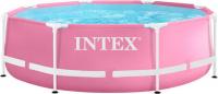 Каркасный бассейн Intex Pink Metal Frame 28290 (244х76 см)