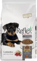 Сухой корм для собак Reflex для щенков с ягненком и рисом 15 кг
