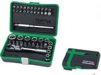 Набор трещотка с головками и битами Toptul GADW4501 (45 предметов)