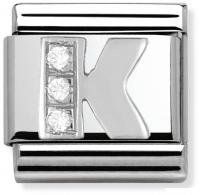 Звено для браслета NominatioN Буква K 330301/11