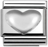 Звено для браслета NominatioN Объемное сердце 330106/01