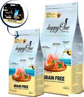 Сухой корм для собак HappyOne Mediterraneum беззерновой со свежим яйцом и свежим мясом птицы 3 кг