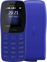 Телефон Nokia 105 (2022) Dual SIM TA-1416 (синий, без З/У)
