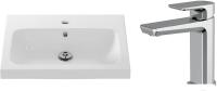 Умывальник Cersanit Carina 60В S-UM-CAR60/1 + 63063