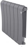 Биметаллический радиатор Royal Thermo Infinity 500 Silver Satin (6 секций)