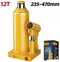 Бутылочный домкрат Deli DQ71012 12т