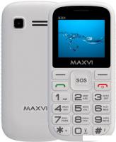 Телефон Maxvi B201 (белый)