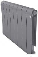 Биметаллический радиатор Royal Thermo Infinity 500 Silver Satin (8 секций)