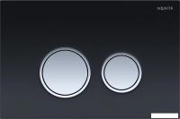 Панель смыва Aquatek KDI-0000029 (черный матовый)