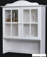 Шкаф-витрина Диприз Lena Д.73043.2 (белый воск)