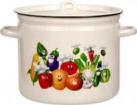 Кастрюля Лысьвенские эмали Васильки С-1621/4ЖмЭК