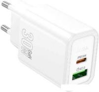 Сетевое зарядное Hoco N63 (белый)