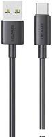 Кабель Usams SJ708 USB Type-A - USB Type-C (1 м, черный)