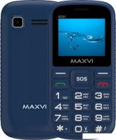 Телефон Maxvi B201 (синий)